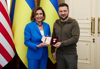 Ketua DPR AS Kunjungi Ukraina dan Temui Presiden Zelensky