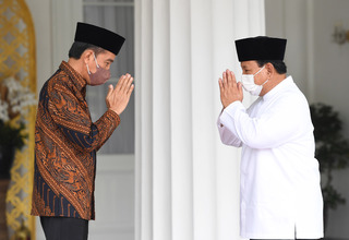 Silaturahmi Jokowi dan Prabowo, Jokpro: Semoga ke Pilpres