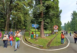 Hari Libur, Kunjungan Wisata ke Kebun Raya Bogor Meningkat 2 Kali Lipat