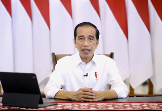 Jokowi Buka Konferensi Ke-3 Ekonomi Kreatif 2022 di Bali