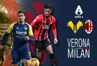 Bertandang ke Hellas Verona, Milan Berkekuatan Penuh