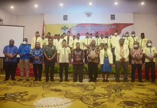 Yustina Ogoney Dilantik Jadi Pengurus Pemuda Katolik Papua Barat