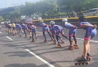 Wagub DKI Jakarta: Main Sepatu Roda di Jalan Raya, Arogan