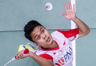Anthony Ginting Kalah, Indonesia Tertinggal 0-1 dari Thailand