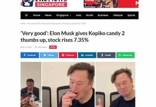 Elon Musk Mencicipi Permen Kopiko Viral di Luar Negeri
