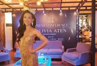 Olivia Aten Siap Berlaga di Kontes Miss Global International