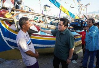 Erick Thohir Jamin Ketersediaan BBM Terjangkau bagi Nelayan