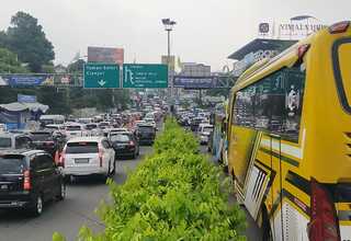 Senin Pagi, 6.000 Kendaraan Mengarah ke Puncak Bogor