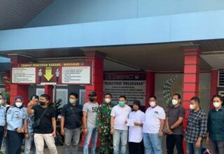 Napi Terorisme Bebas Murni dari Lapas Rajabasa Bandar Lampung