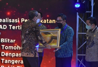 Kota Denpasar Raih Penghargaan Keuangan Daerah dari Mendagri