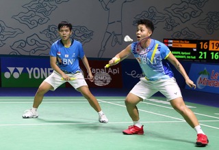 Indonesia Open: Apriyani/Fadia Gagal Taklukkan Ganda Korea