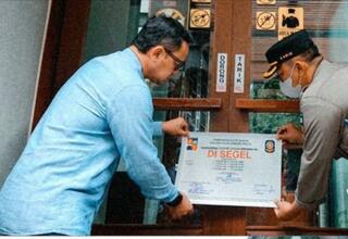 Wali Kota Bogor Bima Arya Segel Elvis Cafe Eks Holywings