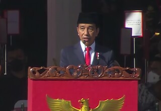 HUT Bhayangkara, Jokowi: Rakyat Menilai Perilaku Polri