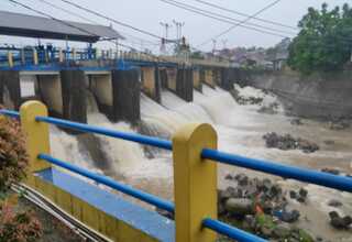 Sabtu Pagi Bogor Hujan, Katulampa Normal dan Sungai Cileungsi Siaga