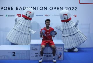 Anthony Ginting Juara, Indonesia Raih 3 Gelar di Singapore Open