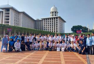 Delegasi Y-20 Kunjungi Masjid Istiqlal Jakarta Pusat