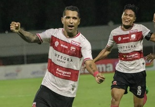 Liga 1: Madura United Pesta Delapan Gol ke Gawang Barito Putera