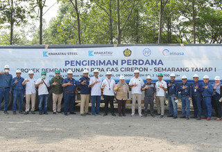 Anak Usaha Krakatau Steel Pasok Pipa Gas Cirebon-Semarang