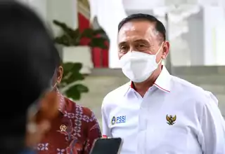 Ketum PSSI Sampaikan Duka Cita untuk Korban Gempa Bumi di Cianjur