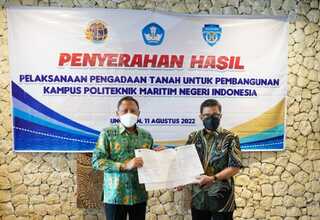 KSP Bantu Pembangunan Kampus Baru Polimarin di Kabupaten Semarang