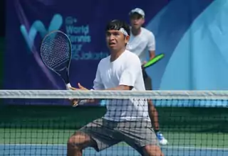 Nathan/Christo Bidik Gelar Juara Turnamen Tenis Amman