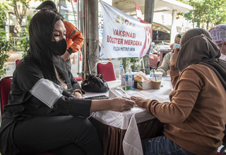 63,8 Juta Orang di Indonesia Terima Vaksinasi Dosis Ketiga
