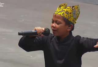 Farel Prayoga, Penyanyi Cilik yang Menggoyang Istana