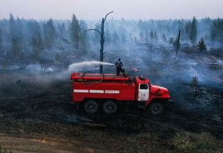 Rusia Tuding Ada Sabotase dalam Kebakaran Hutan Ryazan