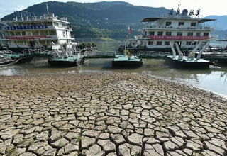 Kekeringan, Air Danau Terbesar Tiongkok Menyusut Parah