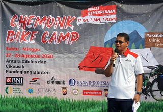 Sosialisasi B2SA, Badan Pangan Nasional Dukung Chemonk Bike Camp