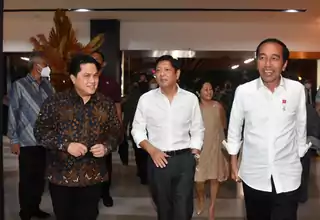 Presiden Jokowi Ajak Presiden Ferdinand Marcos Jr ke Sarinah