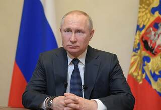 Pencaplokan Wilayah Ukraina, Presiden Putin Gelar Perayaan