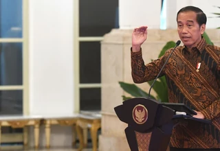 Jokowi: MK Pilar Utama Penegakan Keadilan Konstitusional