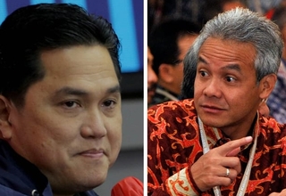 Survei: Ganjar-Erick Ungguli Prabowo-Puan dan Anies-AHY
