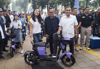 Sosialisasi Kendaraan Listrik, Kota Bogor Mulai dari Sepeda