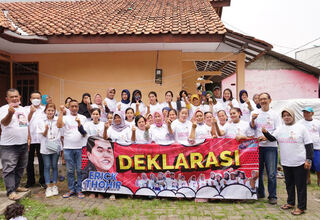 Relawan Perkuat Dukungan Warga Jakarta untuk Erick Thohir Presiden 2024