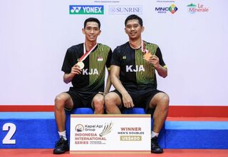 Alfian/Ade Juara Ganda Putra Indonesia International Series