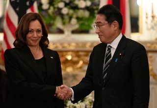 Wapres AS Kamala Harris Hadiri Pemakaman Kenegaraan Shinzo Abe