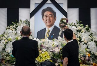 Pemakaman Kenegaraan Shinzo Abe Dibatasi 6.000 Orang Undangan