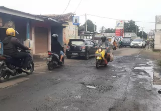 Jalan Rusak, Wakil Wali Kota Bogor Minta Warga Bersabar