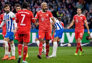 2 Gol Choupo Moting Antar Bayern Muenchen Taklukkan Hertha