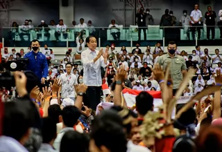 Jokowi Ingatkan Jangan Pilih Pemimpin yang Senang Duduk di Istana