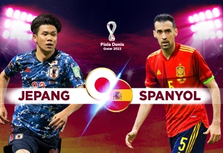 Laga Krusial Jepang vs Spanyol di Piala Dunia 2022
