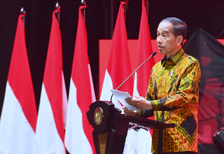 Jokowi Hadiri Acara Puncak HUT Ke-77 PGRI dan HGN 2022