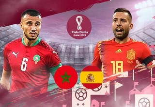 Piala Dunia 2022: Susunan Pemain Maroko vs Spanyol