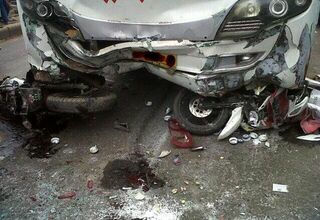 Anggota TNI Tewas dalam Kecelakaan Beruntun di Jalan Dewi Sartika Jaktim