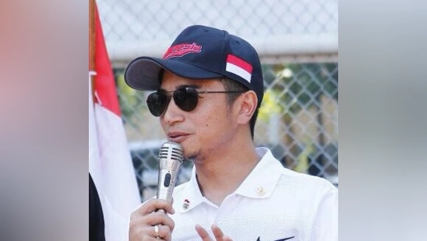 Ketua Umum PB Persatuan Baseball Softball Amatir Seluruh Indonesia (Perbasasi) Andika Monoarfa