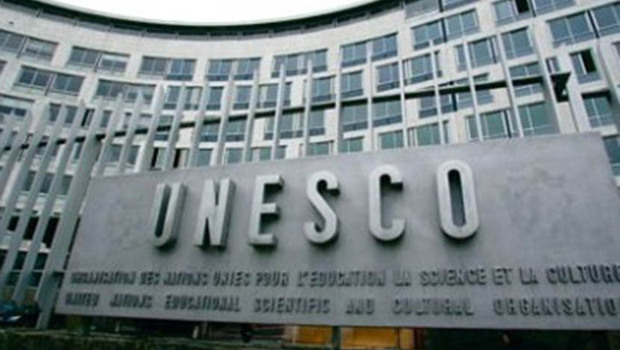 Ilustrasi gedung kantor UNESCO.