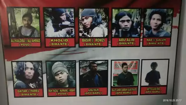 Sel Teroris Mujahidin Indonesia Timur (MIT) di bawah Ali Kalora.