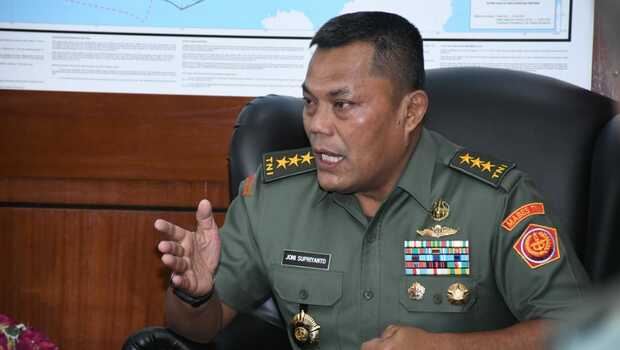 Kasum TNI Letjen Joni Supriyanto.